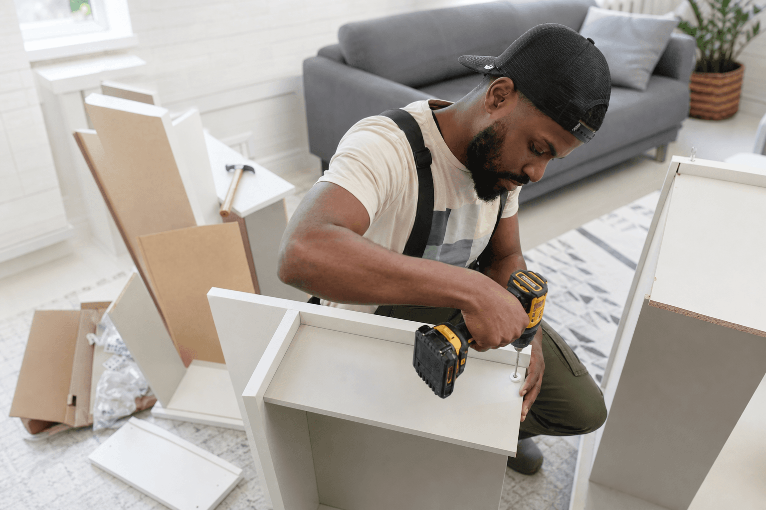 Furniture assembly in Zimbabwe
