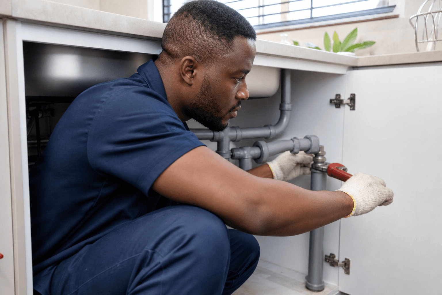 Plumbing work